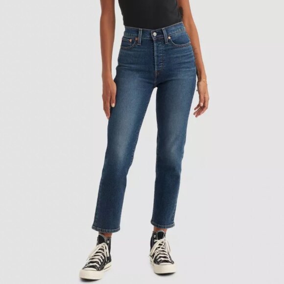 Levi's High Rise Wedgie Straight Jeans - Picture 1 of 8